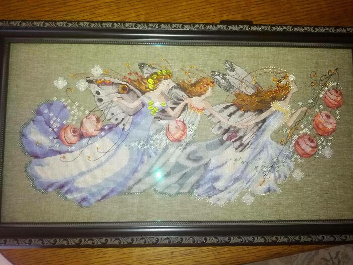 Finally Got My Cross Stitch Framed