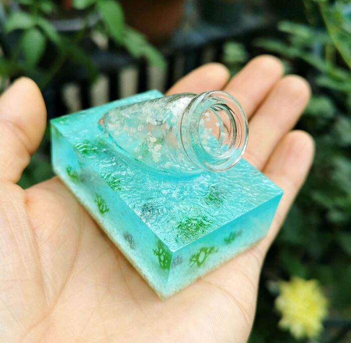 Made A Pen Resin Holder