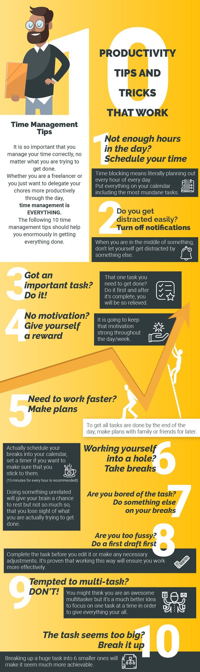 Time Management - 10 Productivity Tips And Tricks That Work