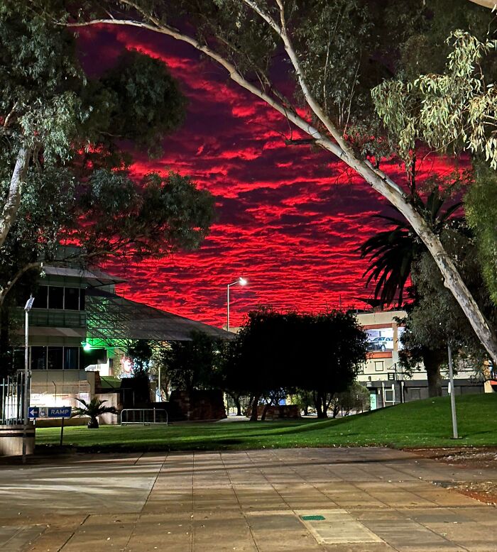 Sunrise In Alice Springs, Australia