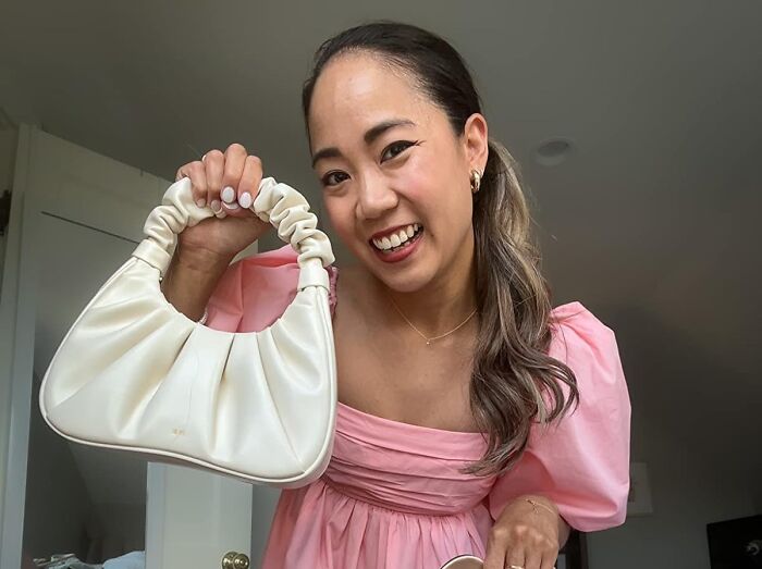 Carry Chic: Women's Gabbi Ruched Hobo Handbag, Your Perfect Plus-One!