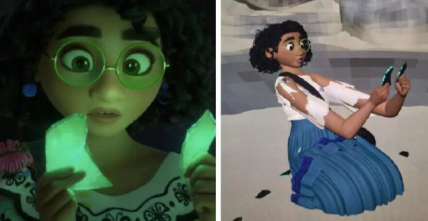 In Encanto (2021), Mirabel's Actress Had To Dislocate Both Of Her Shoulders To Get This One Shot