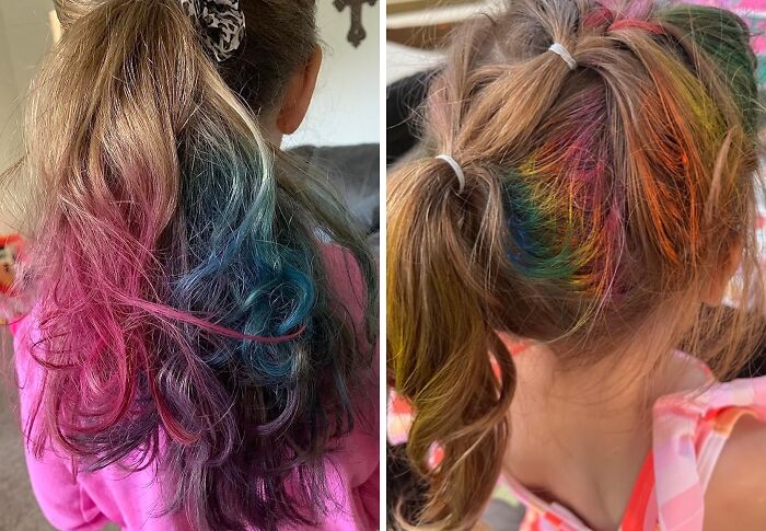 Transform Your Look With Hair Chalk For Girls: Explore A Makeup Kit Of 10 Temporary Colors For Endless Styling Fun!