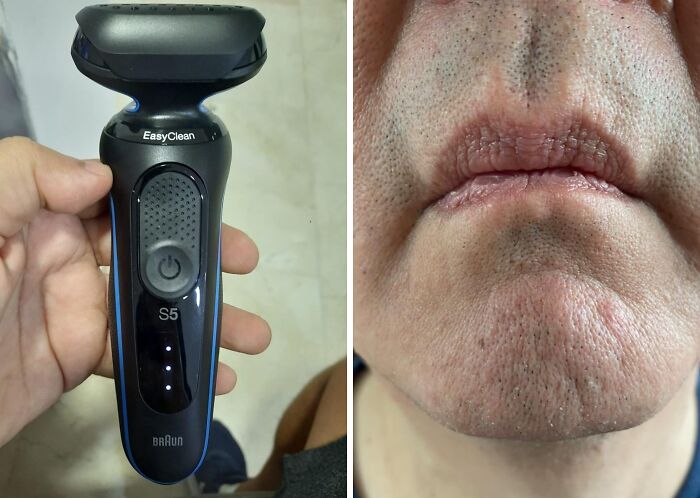 Experience Effortless Grooming With The Electric Razor For Men: A Waterproof Foil Shaver Designed For Precision And Comfort, Even In Wet Conditions!