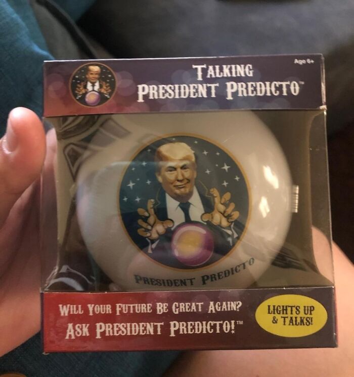 Imagine Donald Trump Predicting Your Future... Go On, Let That Sink In. Enter Talking President Predicto