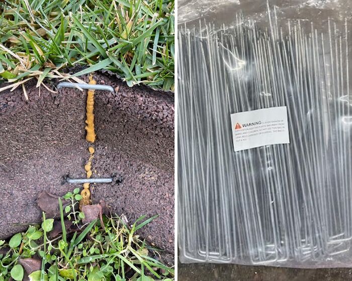 Securing Your Garden's Future: Gtongoko Galvanized Landscape Staples - The Essential Ground Stakes For A Flourishing Outdoor Space