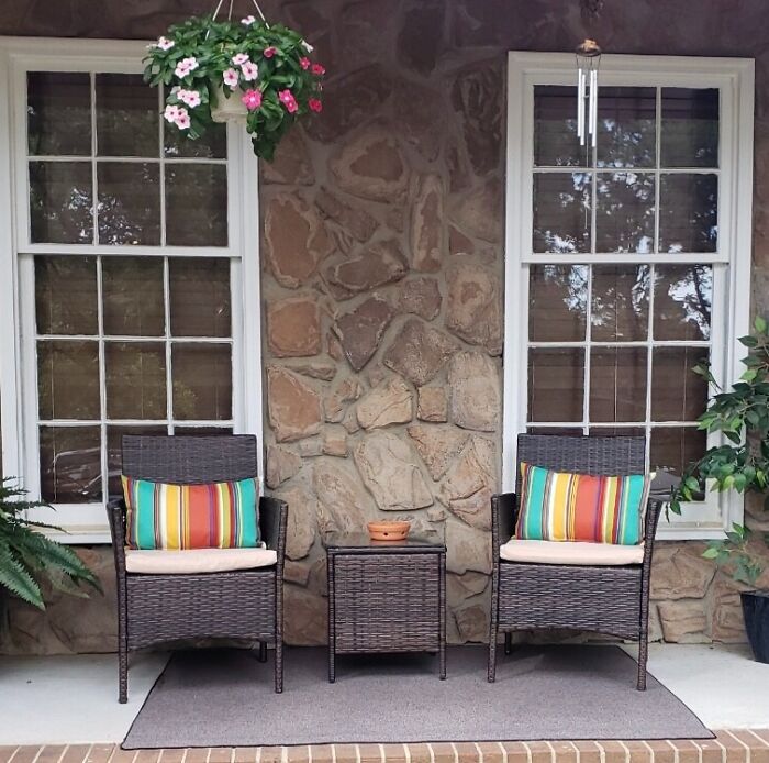 Outdoor Elegance: Devoko's Rattan Furniture Set Brings The Chic To Patio!