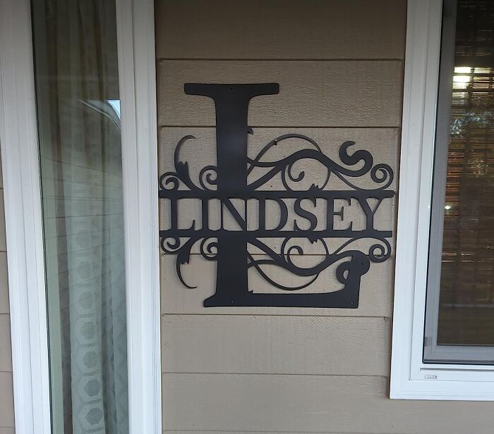 Monogram Magic: Elevate Your Outdoor Decor With Custom Metal Art !