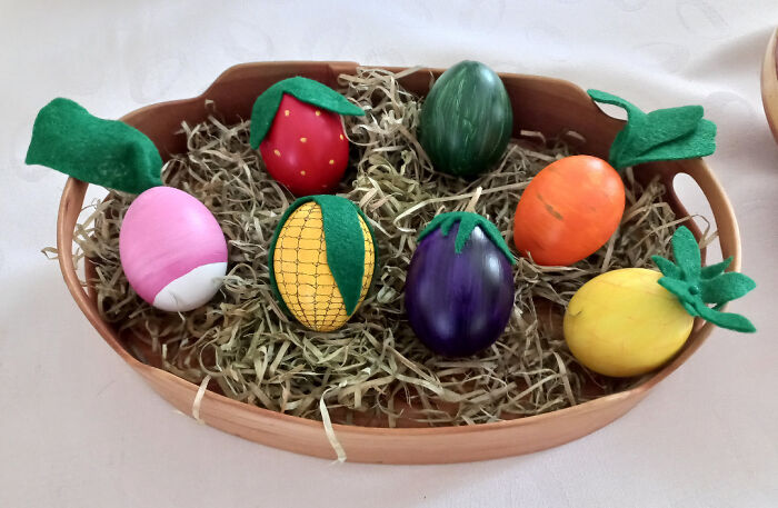 I Made Some Fruit And Vegetable Easter Eggs