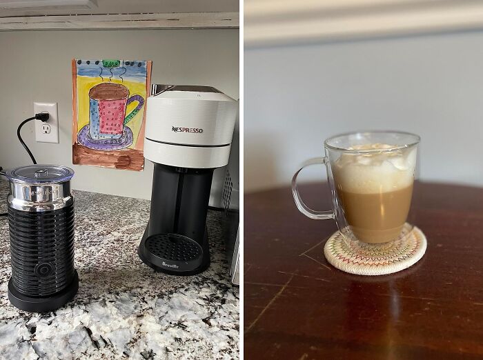 Upgrade Your Mornings: Nespresso Vertuo Next With Milk Frother - Café At Home!