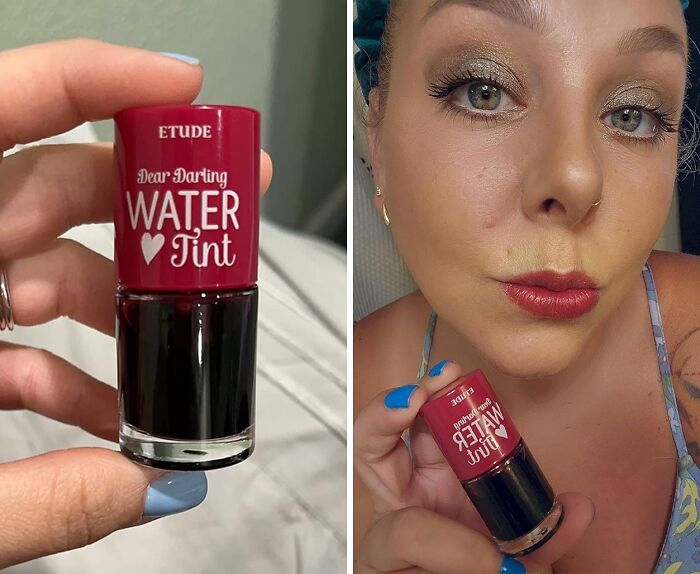 Bag This Smudge-Proof Etude Dear Darling Water Tint And Never Settle For Less Than Vibrant And Oh-So-Lightweight Lip Color Again!