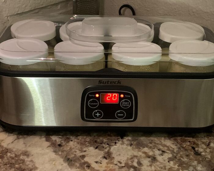 Creamy Dreams: Craft Perfect Yogurt At Home With Digital Automatic Maker !