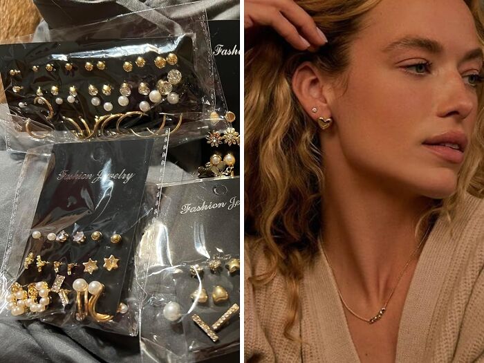  Gold Stud Galore: Mix, Match & Shine With A New Pair Every Day!