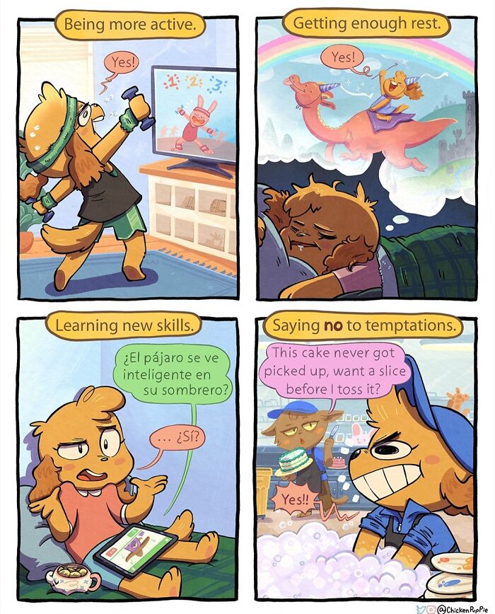 Wholesome And Humorous Comic By Chickenpuppie