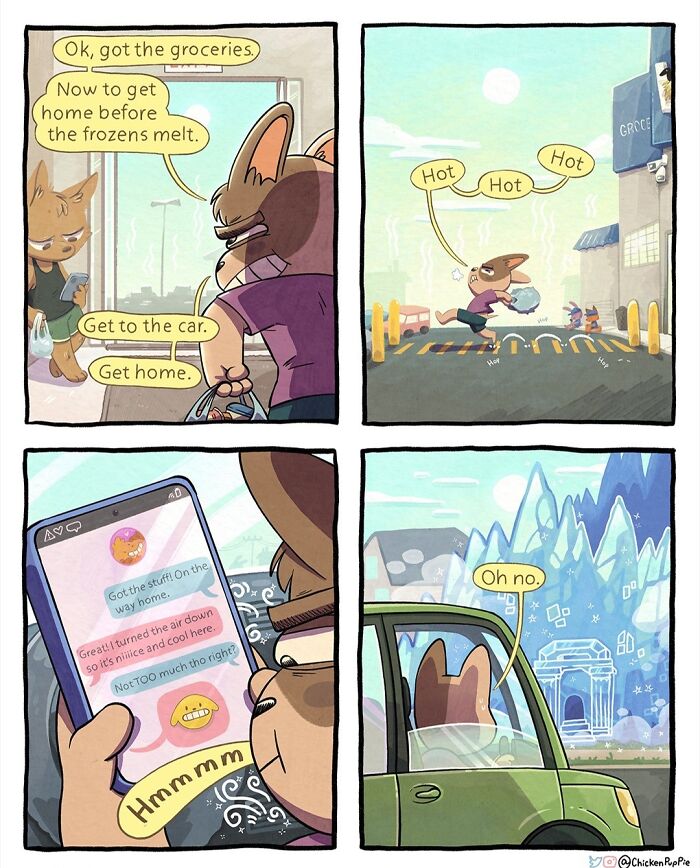 Wholesome And Humorous Comic By Chickenpuppie