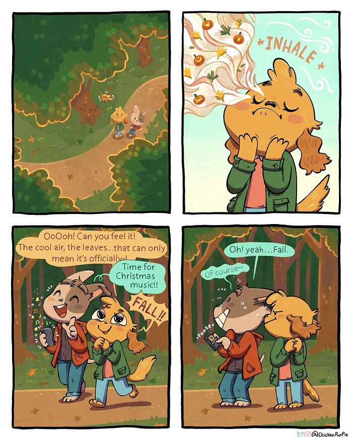 Wholesome And Humorous Comic By Chickenpuppie