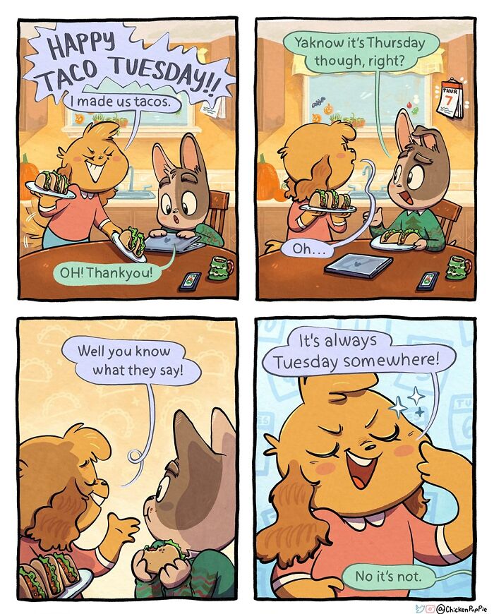 Wholesome And Humorous Comic By Chickenpuppie