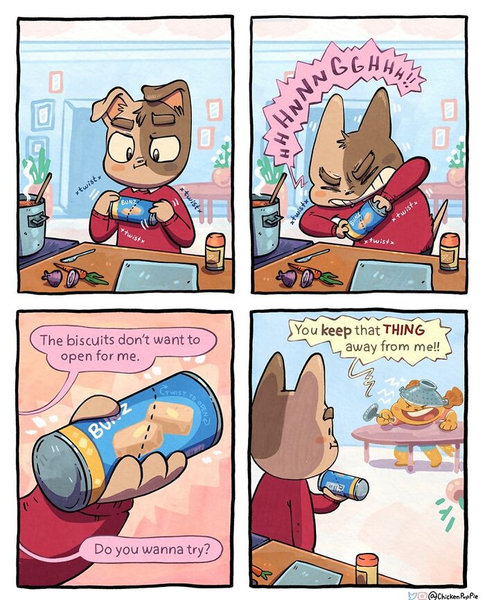 Wholesome And Humorous Comic By Chickenpuppie