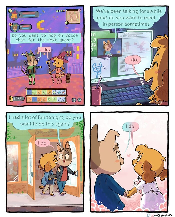 Wholesome And Humorous Comic By Chickenpuppie