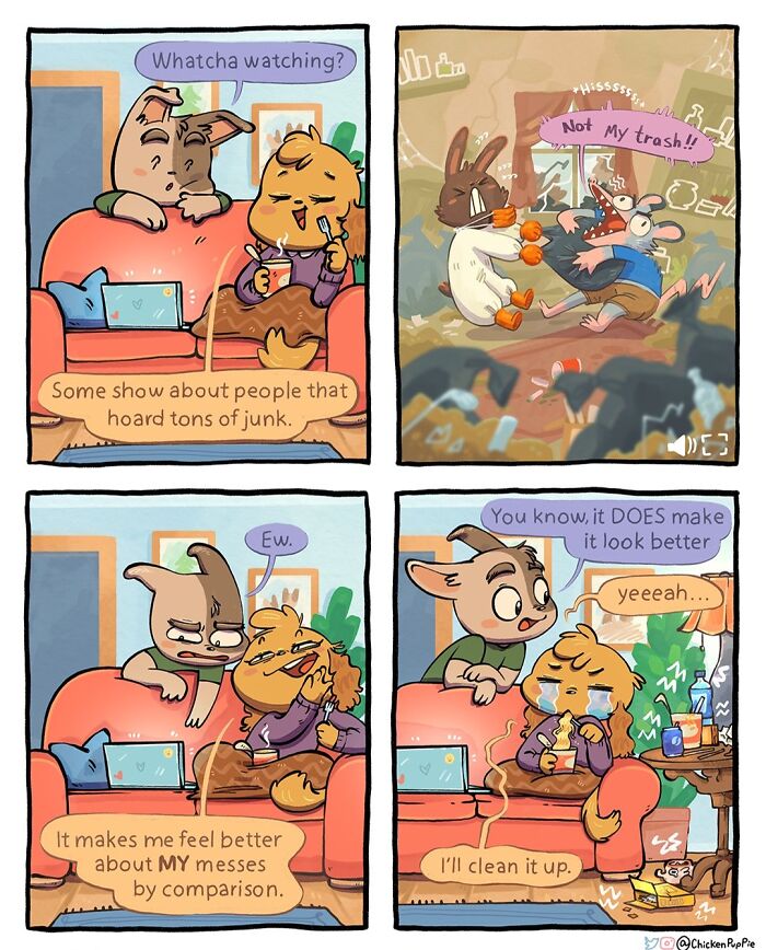 Wholesome And Humorous Comic By Chickenpuppie