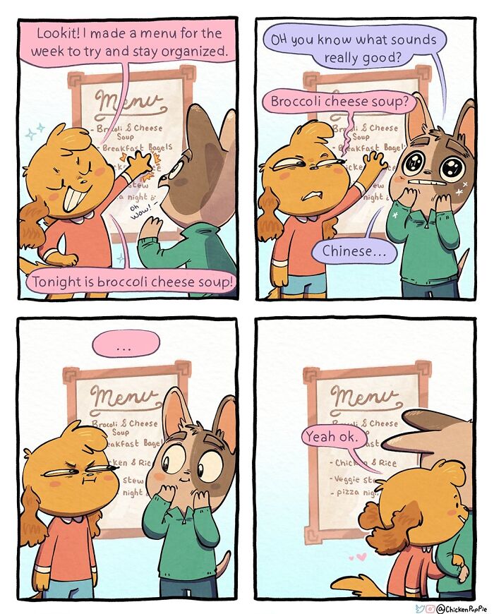 Wholesome And Humorous Comic By Chickenpuppie