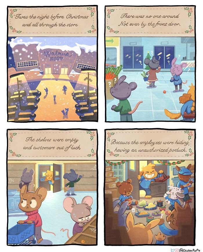 Wholesome And Humorous Comic By Chickenpuppie