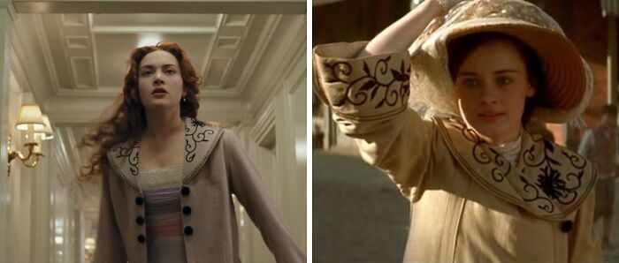 The Coat Worn By Female Leads In Both "Titanic" And "Tuck Everlasting"