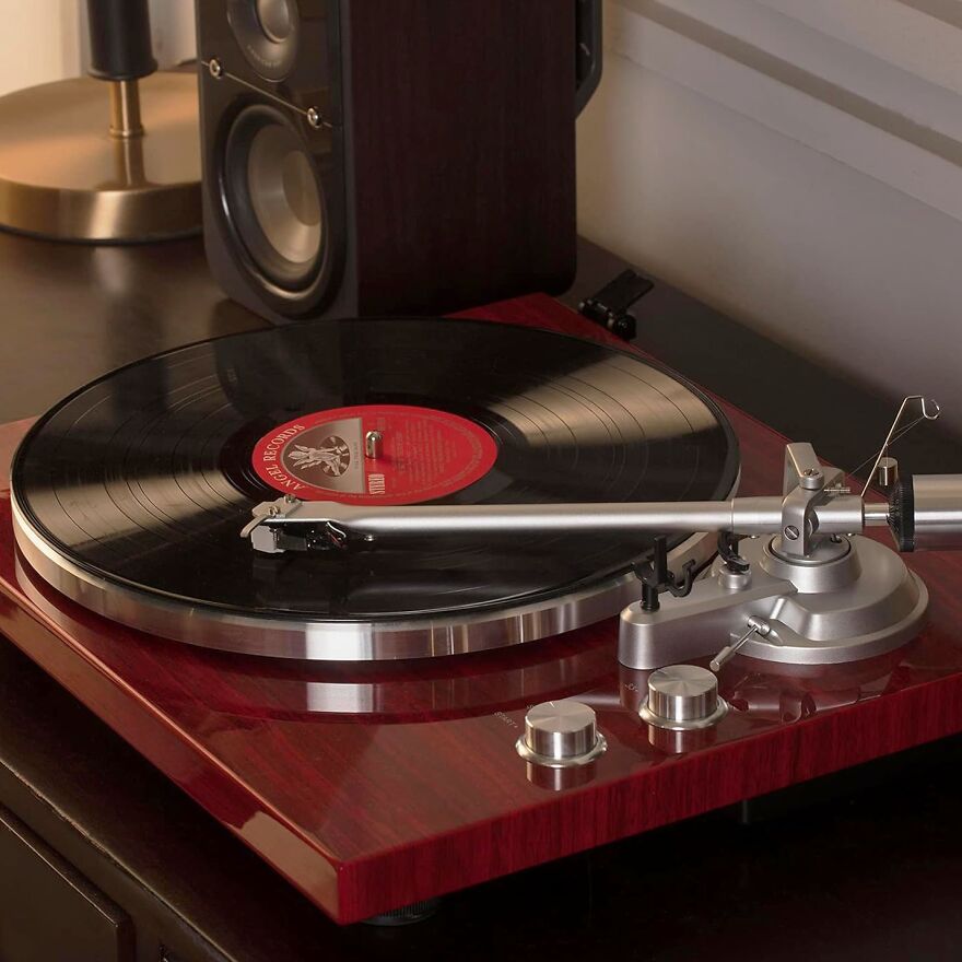 Vintage Meets Modern: Bluetooth Turntable Vinyl Record Player - Spin Records And Stream In Style