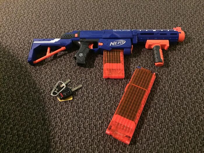 Gear Up For Action-Packed Battles With The Nerf N-Strike Elite Retaliator Blaster Toy