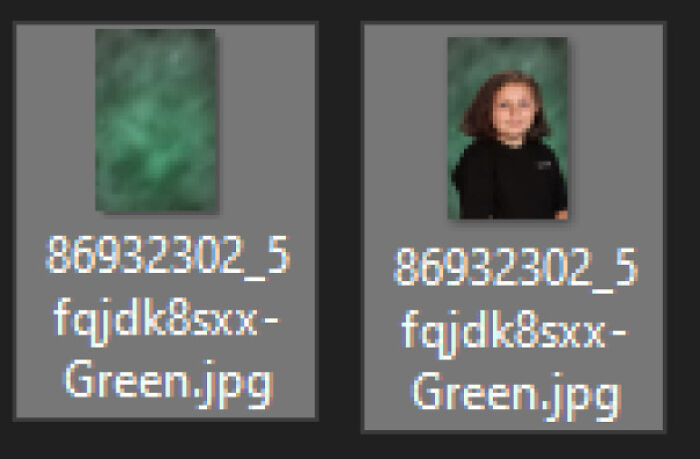 My Kid Keeps Disappearing From Her School Picture