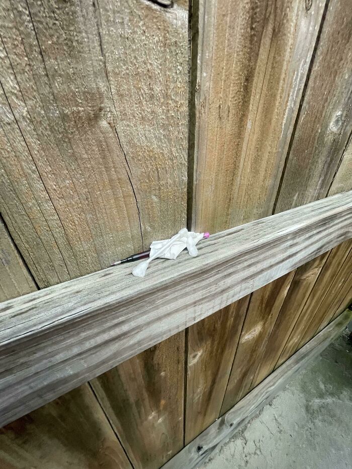 I Keep Finding These Items In The Changing Rooms At My Job. Always The Same, Even The Color Of The Pen