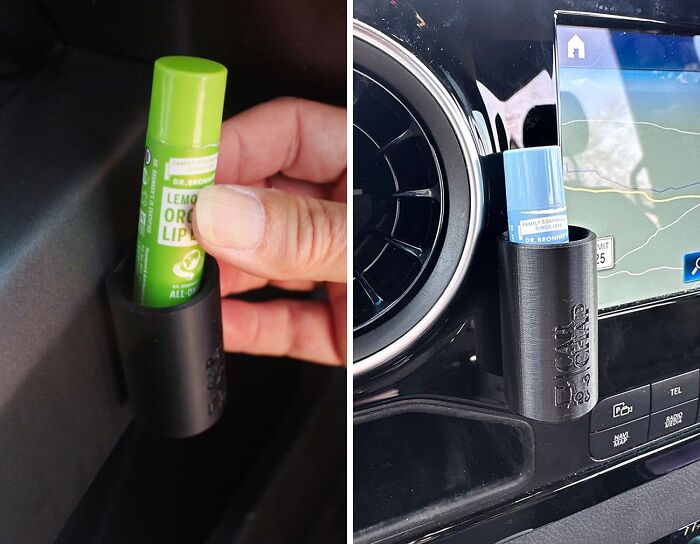 Keep Your Lips Smooth On-The-Go With Carchap, The Sleek Car Lip Balm Holder That's The Ultimate Driving Accessory!