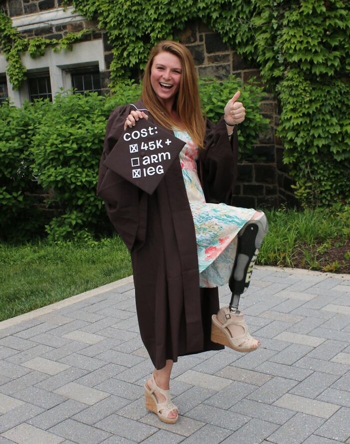 Usually, I'd Say Decorating Graduation Caps Is Dumb But
