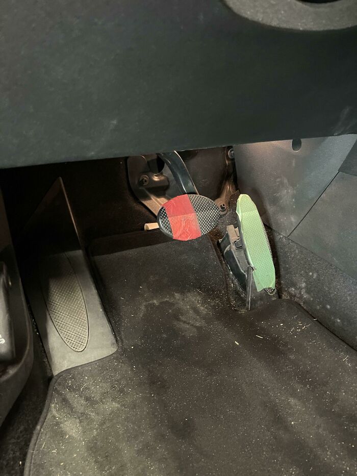 Con esta gente compartes la carretera...