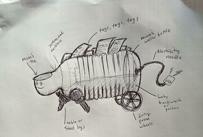 Designed A Toy Based Off Of What Baby Really Wants To Play With. Money Please