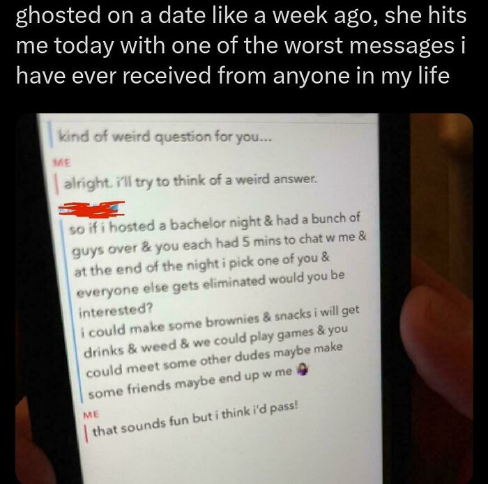 Mc Wants To Host A Real-Life "The Bachelorette"