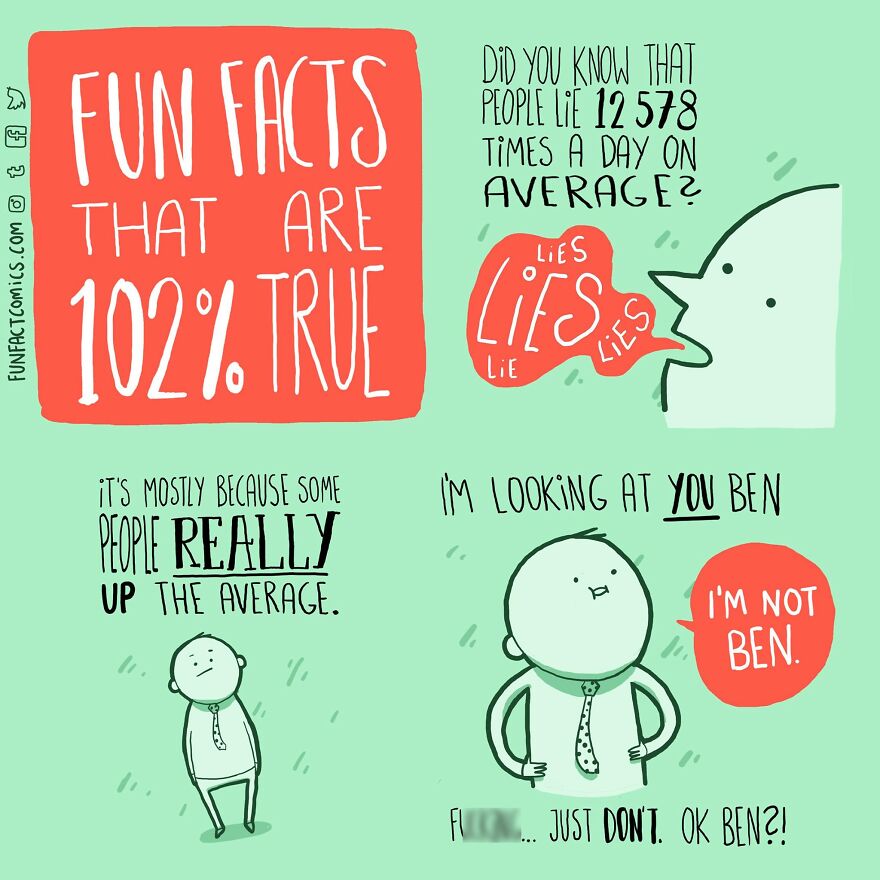 These ‘Fun Fact Comics’ Have The Funniest Answers To Our Everyday Struggles & Questions