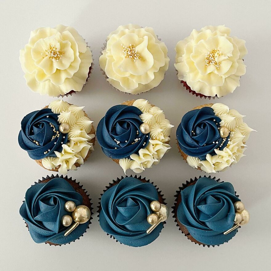 Custom Ordered Cupcakes For A Us Navy Promotion. Congrats!