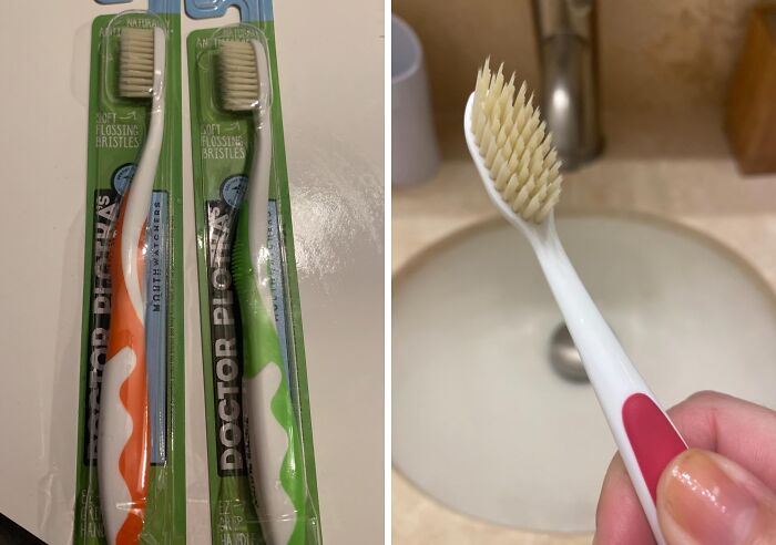 Elevate Your Dental Routine With Mouthwatchers Dr. Plotka's Extra Soft Bristle Flossing Toothbrush