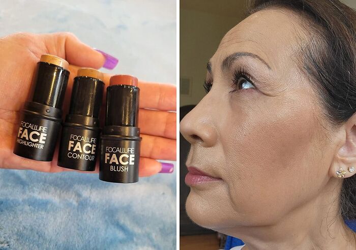 Score The Focallure Cream Contour Sticks For A Fresh-Faced Glow On-The-Go, Perfect For All Skin Tones!