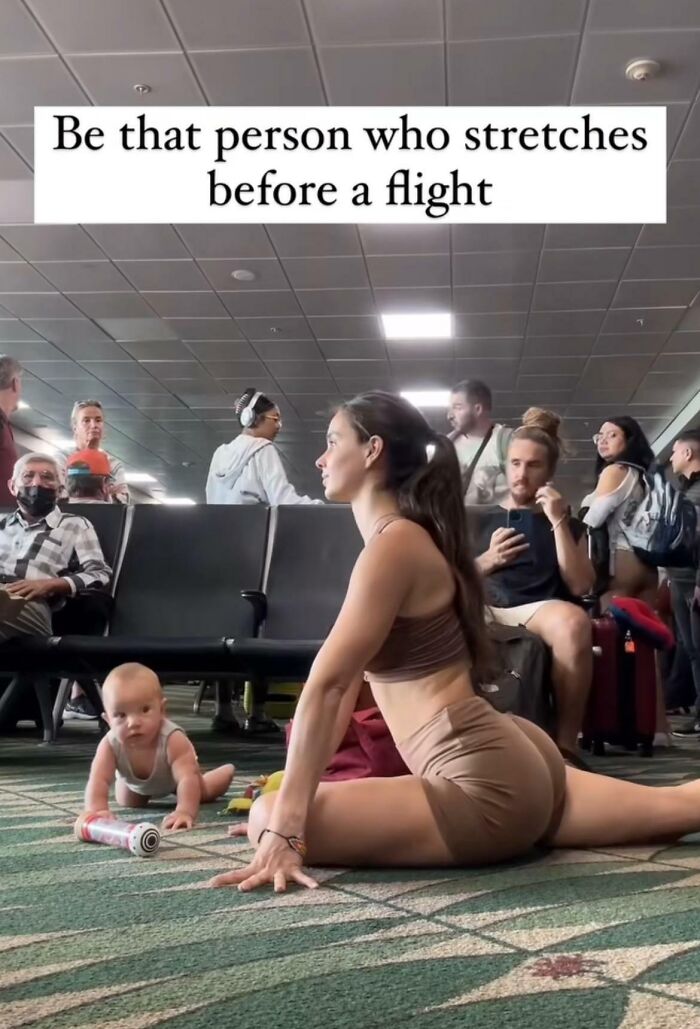 In A Post About Airport Health Hacks While Traveling With A Baby