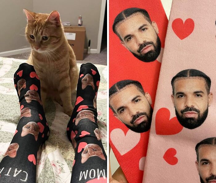 Step Out In Style: Custom Photo Socks With Faces - Personalized Fun And Creative Gift!