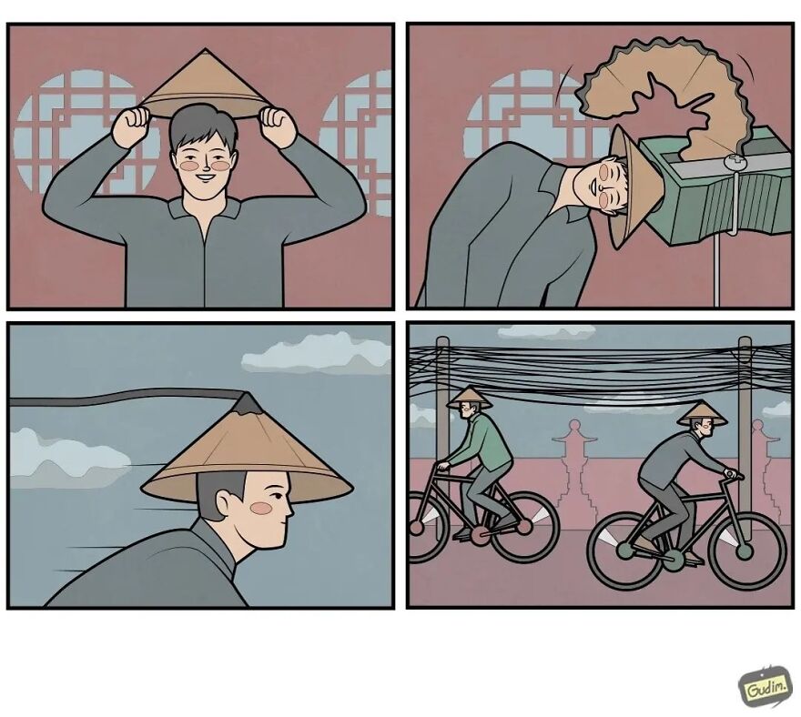 Funny Ironics Cartoon By Anton Gudim