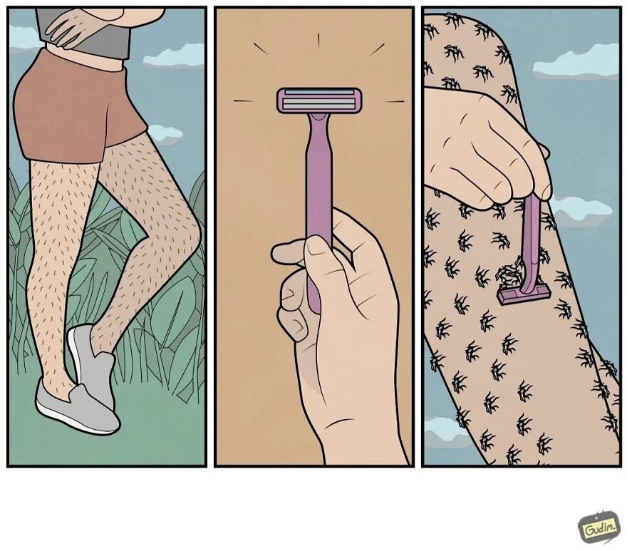 Funny Ironics Cartoon By Anton Gudim