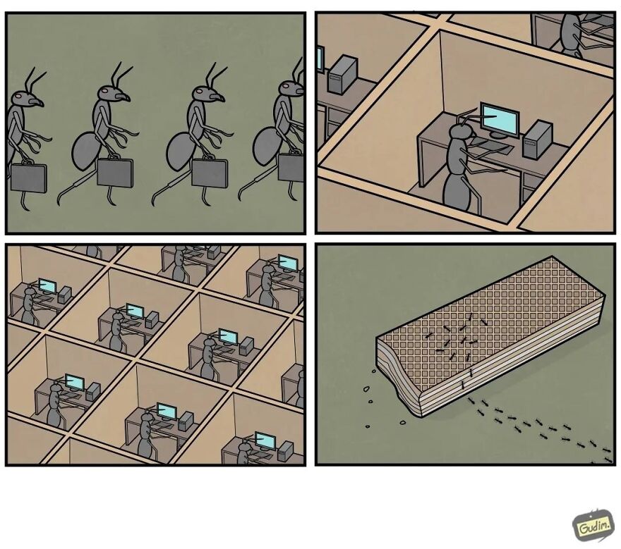 30 Sarcastic Comics By Anton Gudim That Might Make You Chuckle (New Pics)