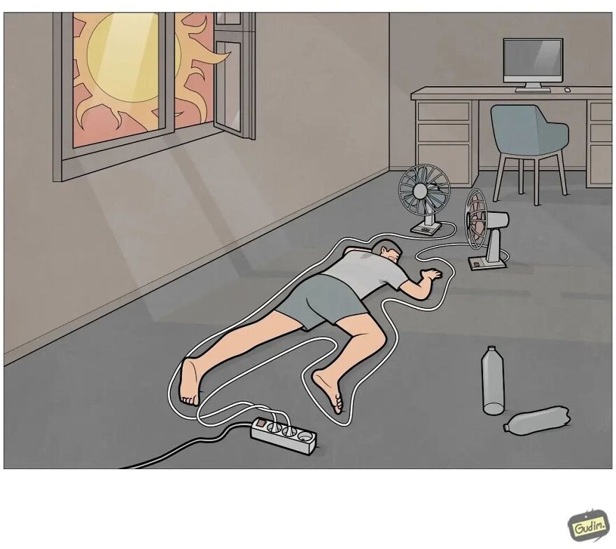 30 Sarcastic Comics By Anton Gudim That Might Make You Chuckle (New Pics)