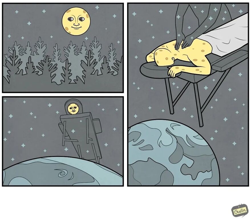 Funny Ironics Cartoon By Anton Gudim