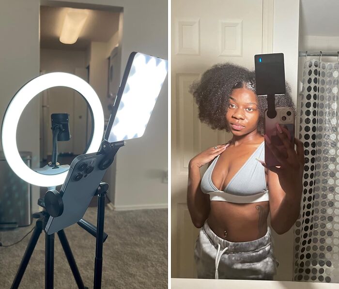 Illuminate Your Video Calls With The High Power Rechargeable Clip Fill Video Conference Light