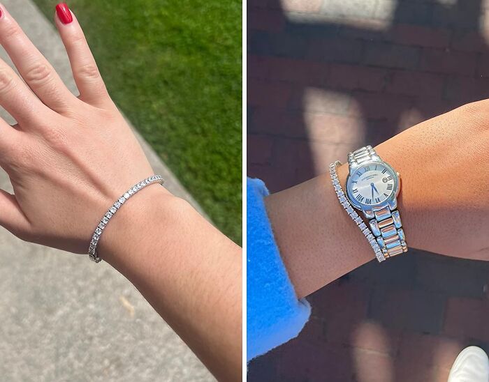 Elevate Your Style With The Pavoi 14k Gold Plated 3mm Cubic Zirconia Classic Tennis Bracelet