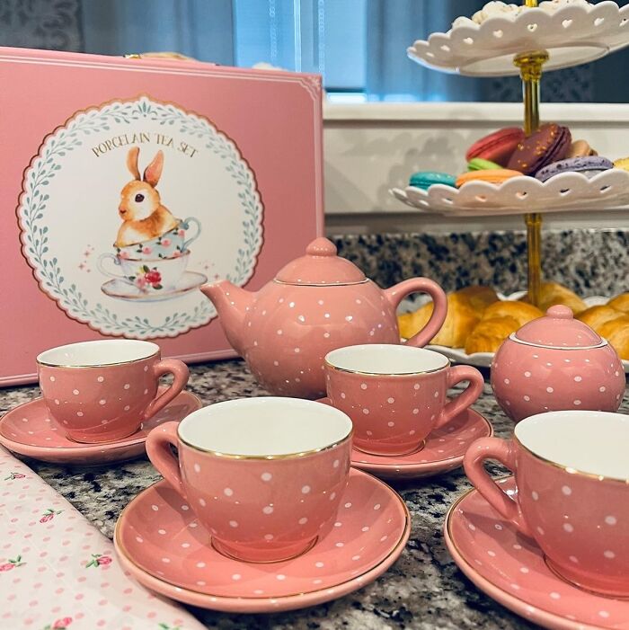 Tea Time, Play Time! Sprinkle Joy With This Toddler Toys Tea Set!